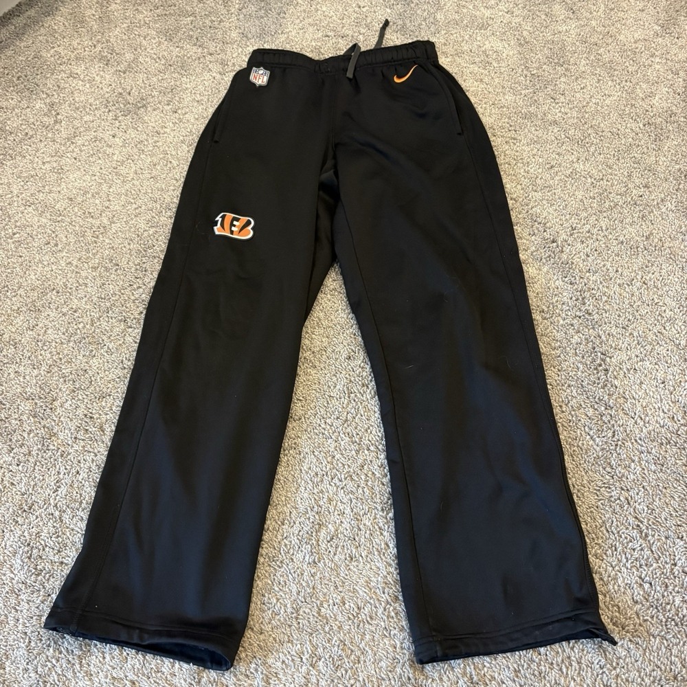 Nike Cincinnati Bengals Sweatpants Size Small S On Field NFL Therma Fit Football